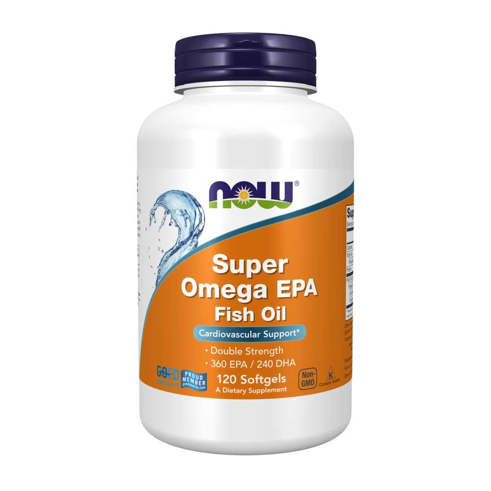 Now Foods Super Omega Epa Fish Oil – 360 Epa / 240 Dha – 120 Softgels