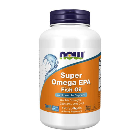 Now Foods Super Omega Epa Fish Oil – 360 Epa / 240 Dha – 120 Softgels