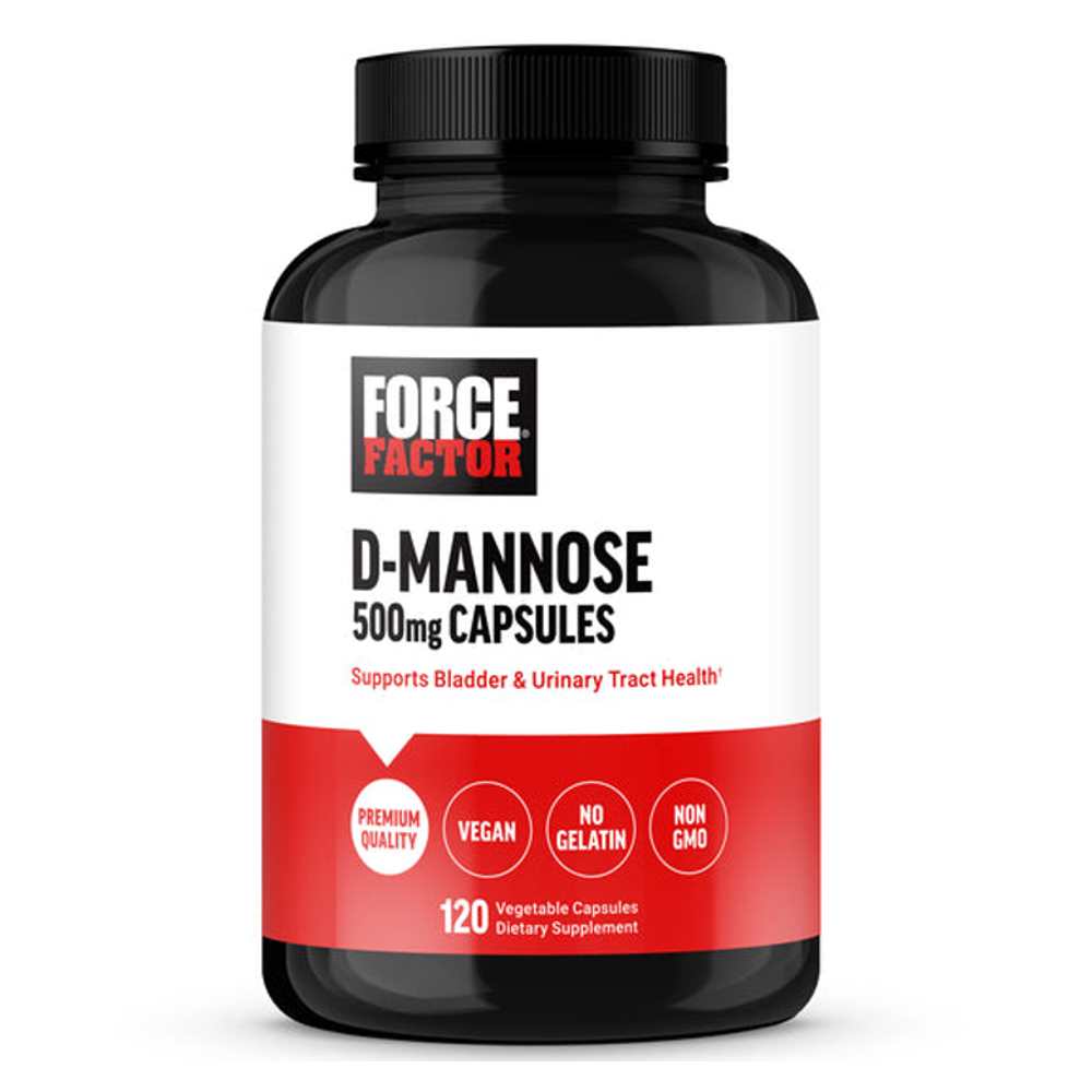 Force Factor D-Mannose – 120 Capsules