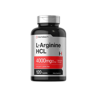 Horbäach L-Arginine 4000mg per Serving | 120 Caplets