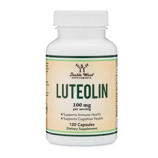 Double Wood Luteolin – 100mg Immune & Brain Health Formula | 120 Capsules