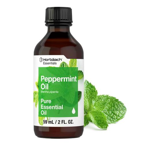Horbäach Peppermint Essential Oil | 2oz Liquid