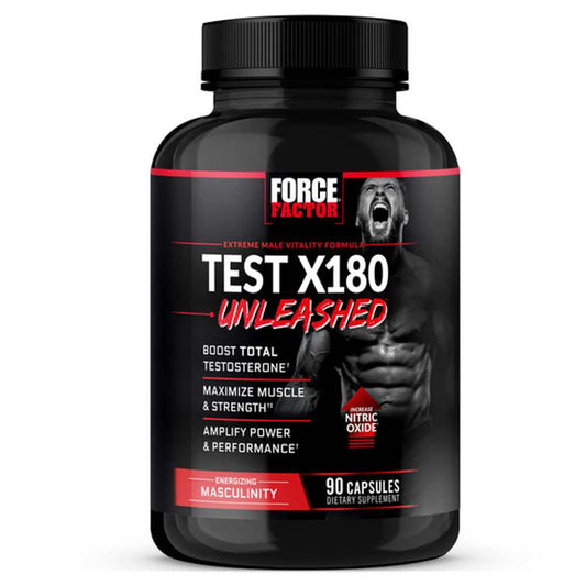 Force Factor Test X180 Unleashed – 90 Capsules