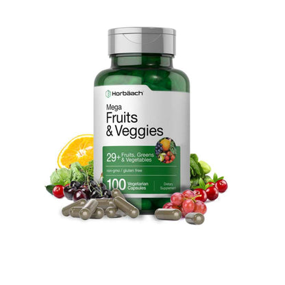 Horbäach Fruits and Veggies | 100 Capsules
