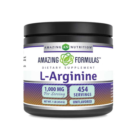 Amazing an Nutrition Amazing Formulas L-Arginine 454 g Powder 1,000 Mg Per Serving