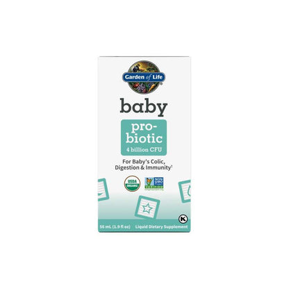 Garden of Life Baby Probiotic 1.9 Fl Oz (56ml) Liquid