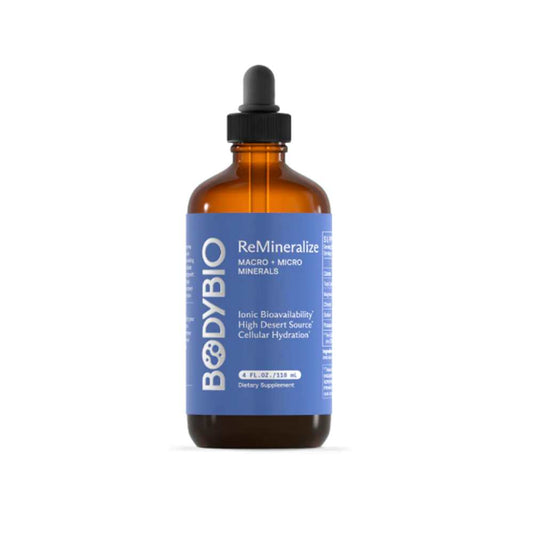 BodyBio ReMineralize: Power Your Cells with Macro + Trace Minerals 4oz