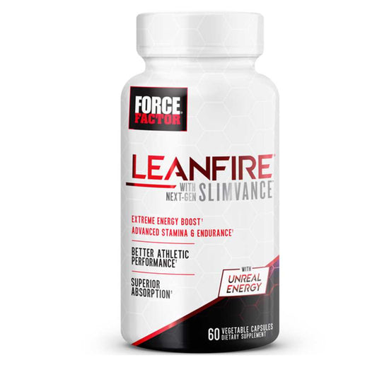 Force Factor Lean Fire with Next-Gen Slimvance – 60 Capsules