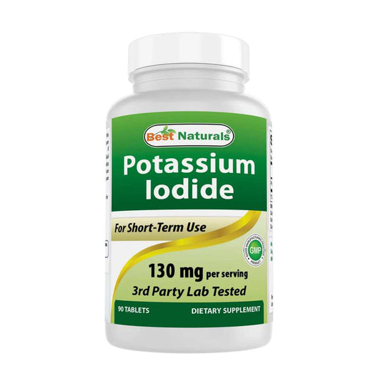 Best Naturals Potassium Iodide 130 mg per Serving 90 Tablets
