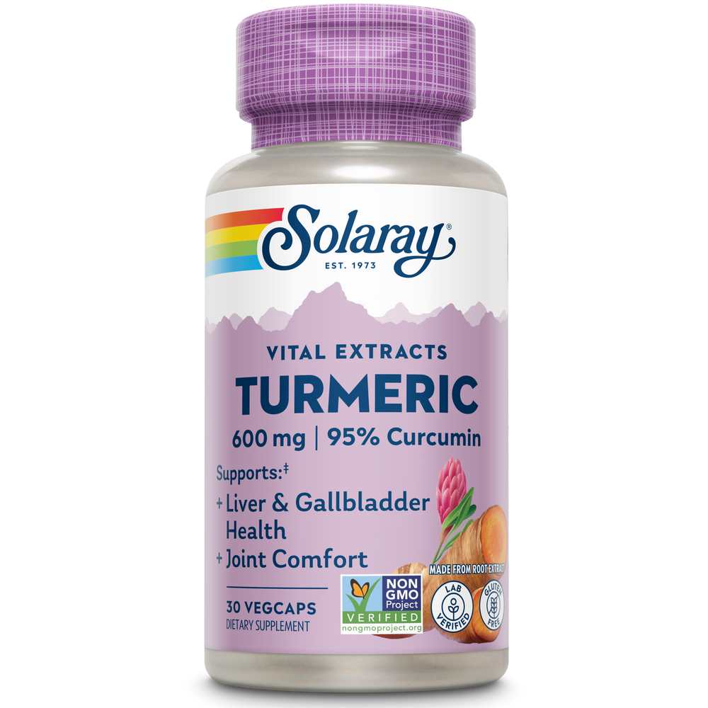 Solaray Turmeric Root Extract 600mg 30 Caps