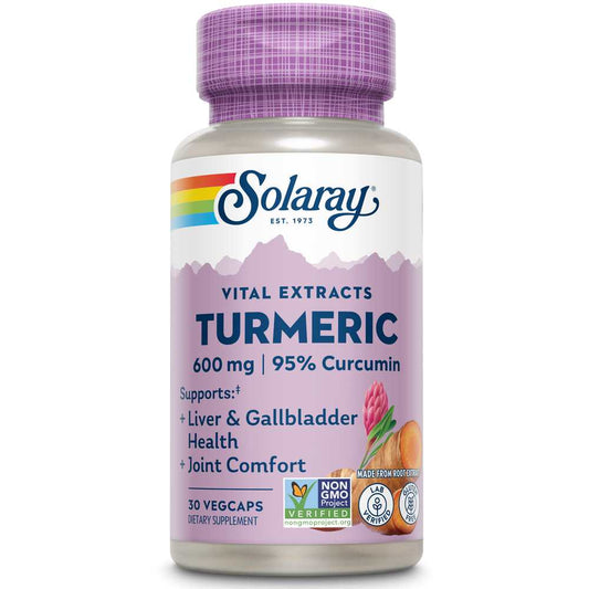Solaray Turmeric Root Extract 600mg 30 Caps
