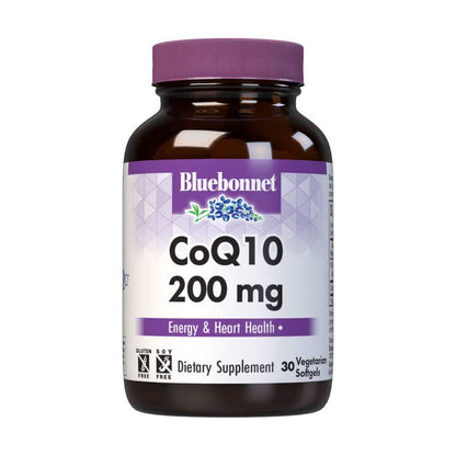 Bluebonnet Nutrition Coq10 200 Mg 30 Softgels