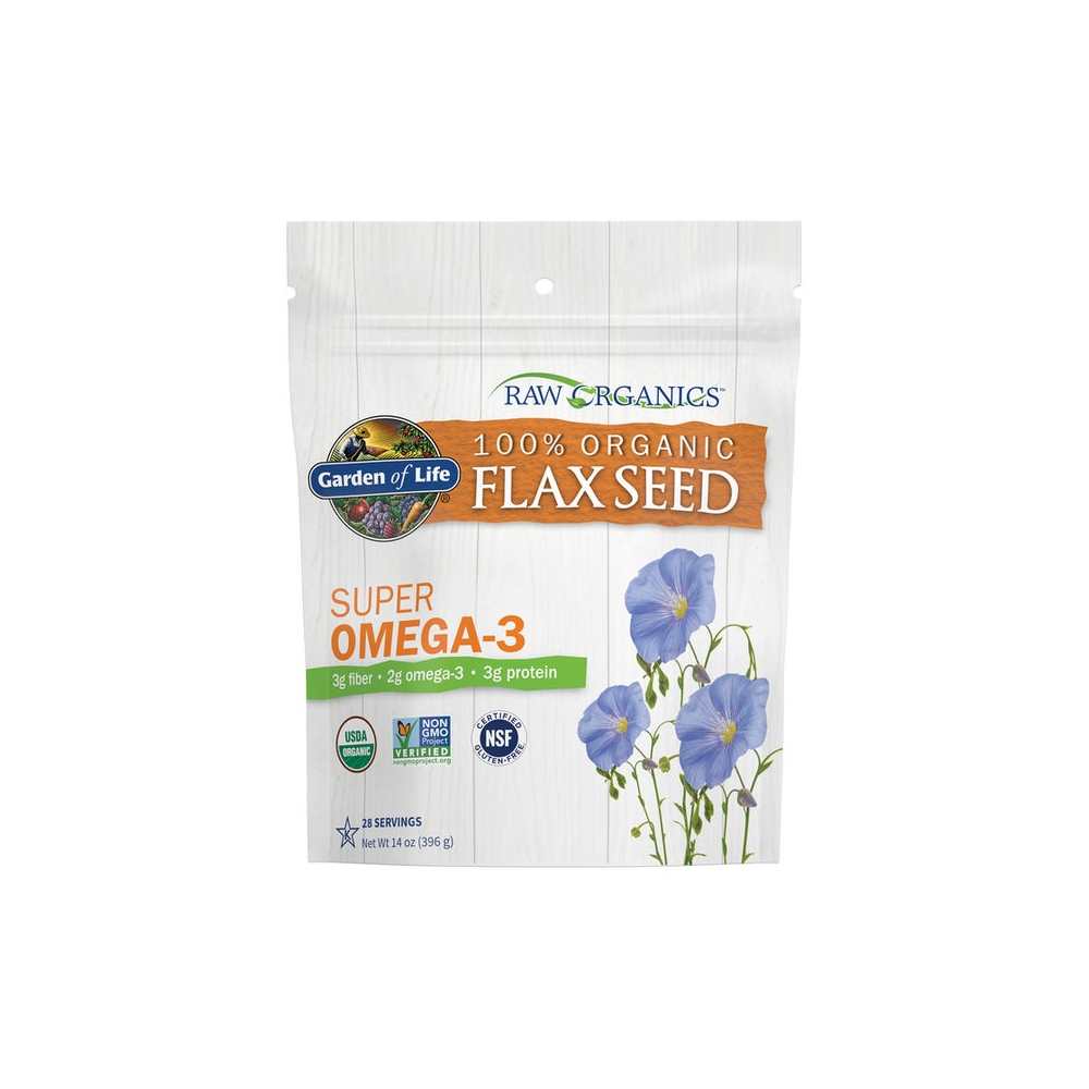Garden of Life Raw Organics Golden Milled Flaxseed 396g