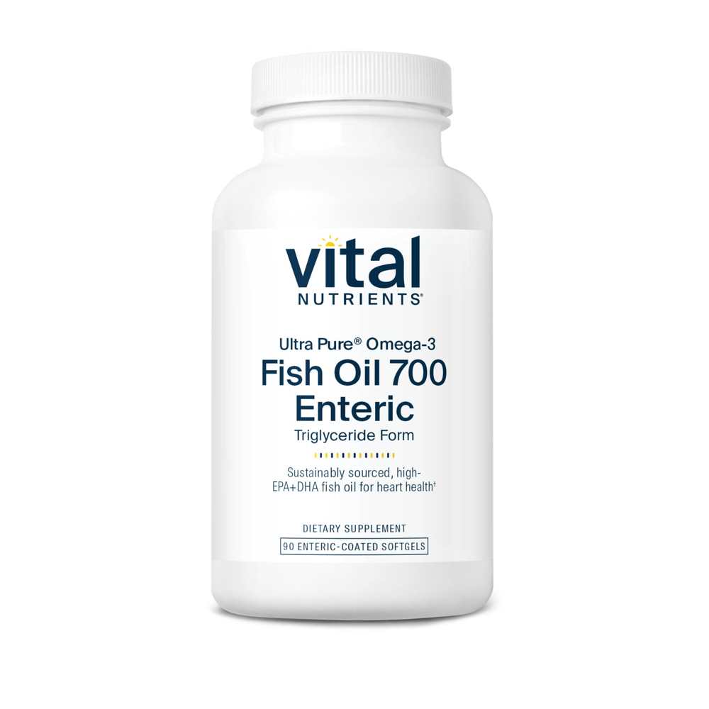 Vital Nutrients Ultra Pure® Fish Oil 700 Enteric 90 Softgels