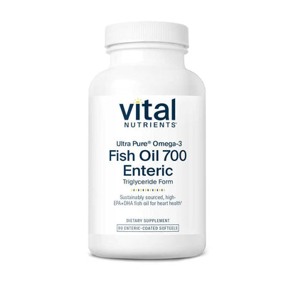 Vital Nutrients Ultra Pure® Fish Oil 700 Enteric 90 Softgels