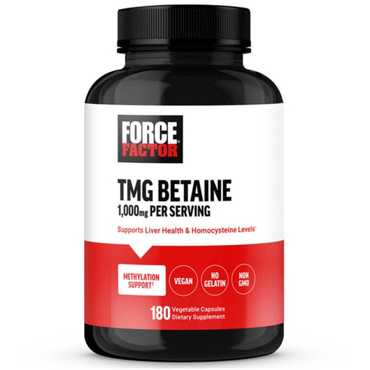 Force Factor TMG Betaine – 180 Capsules
