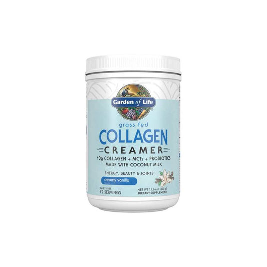 Garden of Life Grass Fed Collagen Creamer Powder - Vanilla 330g