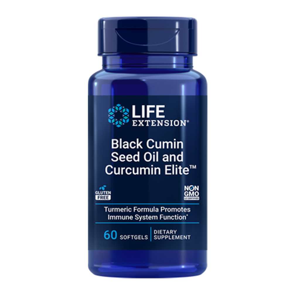 Life Extension Black Cumin Seed Oil & Curcumin Elite™ – 60 Softgels