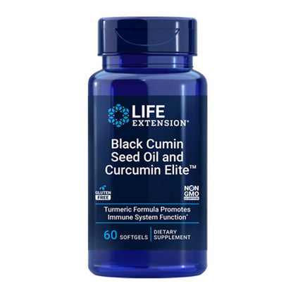 Life Extension Black Cumin Seed Oil & Curcumin Elite™ – 60 Softgels