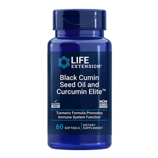 Life Extension Black Cumin Seed Oil & Curcumin Elite™ – 60 Softgels