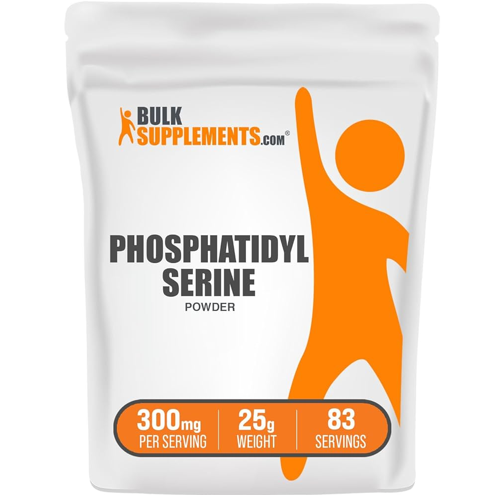 BulkSupplements Phosphatidyl Serine Powder – 300mg per Serving | 25g (83 Servings)