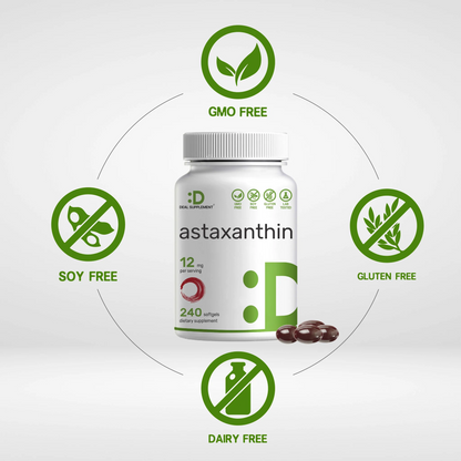 Deal Supplement Astaxanthin 12mg, 240 Mini Softgels