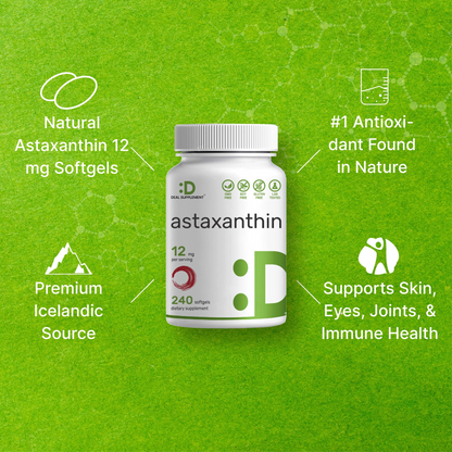 Deal Supplement Astaxanthin 12mg, 240 Mini Softgels
