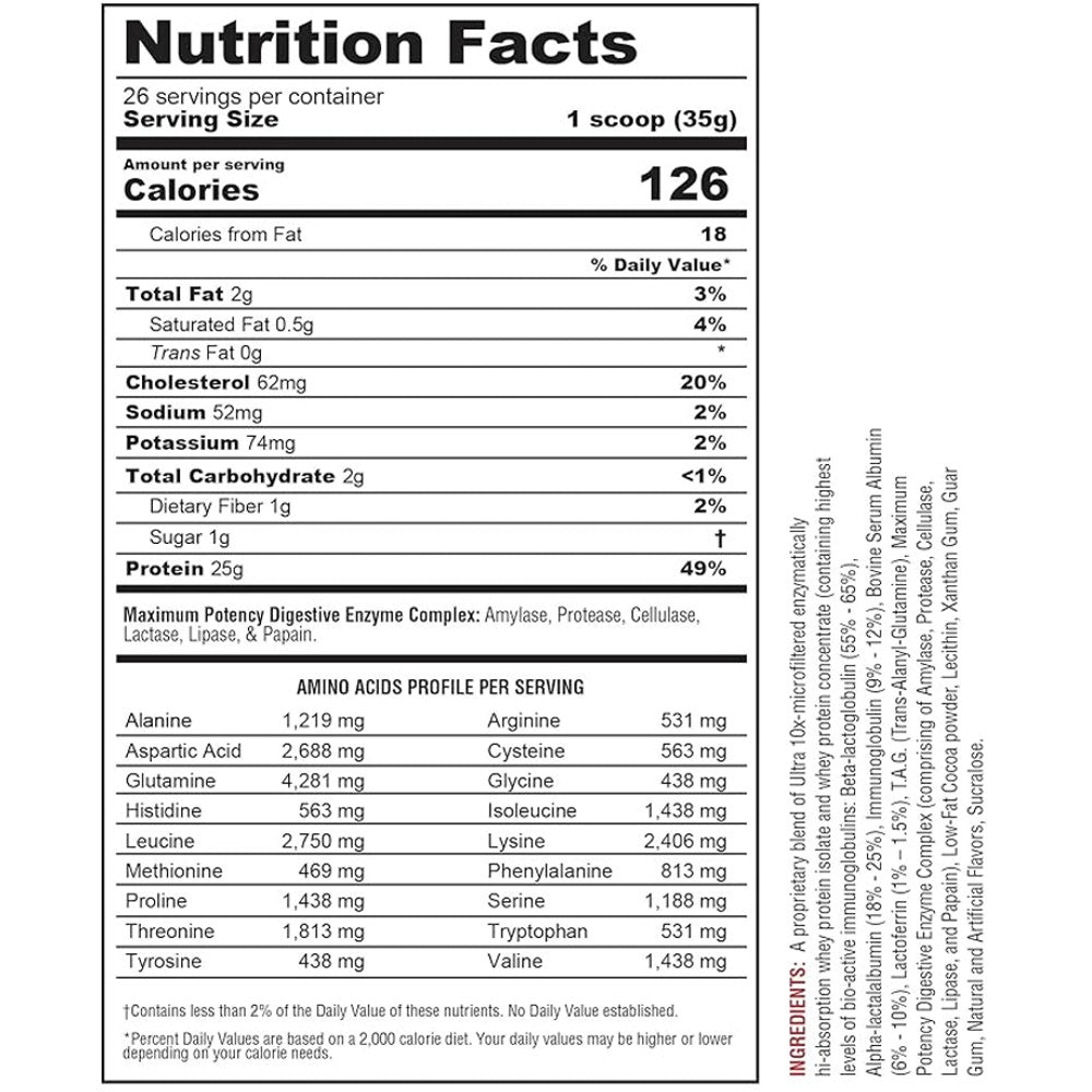 Protizyme by Metabolic Nutrition – Chocolate Cake Protein for Cravings & Muscle Support