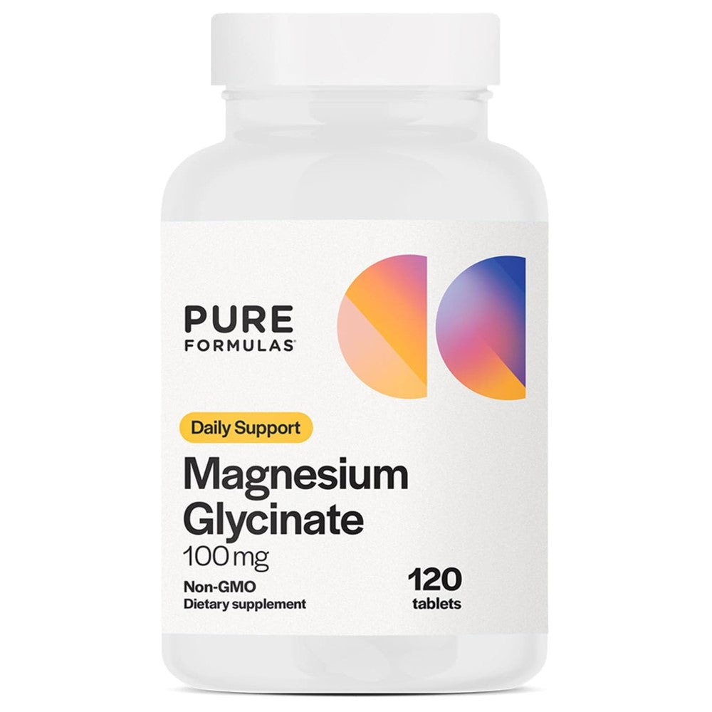 Pure Formulas Magnesium Glycinate 100MG Tablets