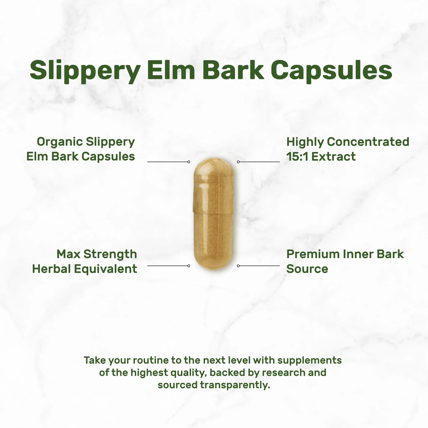Deal Supplement Slippery Elm 6000mg 300 Capsules
