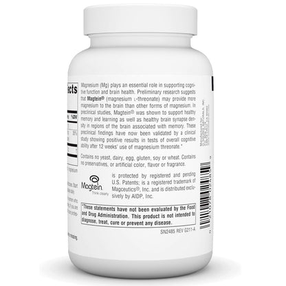 Source Naturals Magtein® Magnesium L-Threonate 667mg – Learning & Memory Support | 90 Capsules