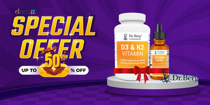 Dr. Berg Ultimate D3 & K2 Health Boost Bundle – 50% OFF