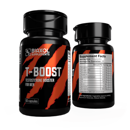 Biaxol Supplements Testosterone Booster 60 Caps