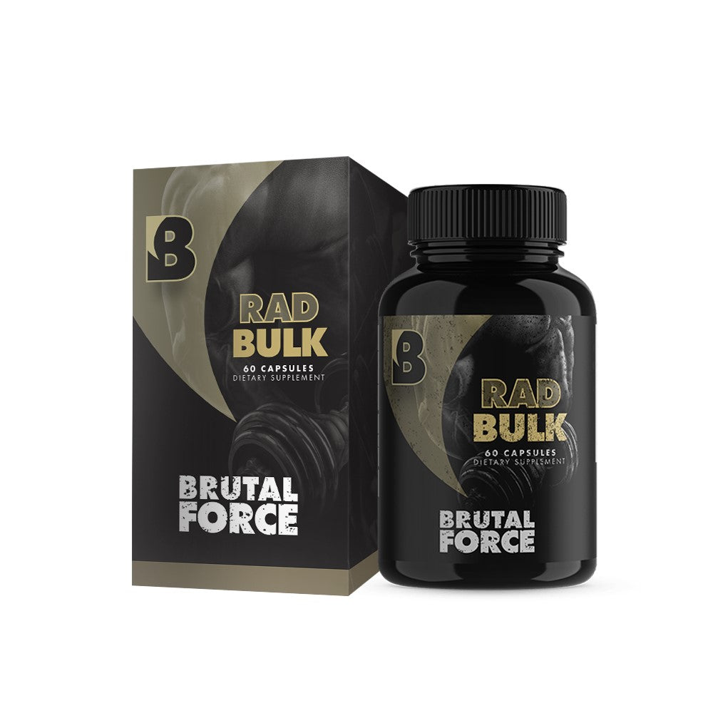 Brutal Force RAD BULK – 60 Capsules Dietary Supplement