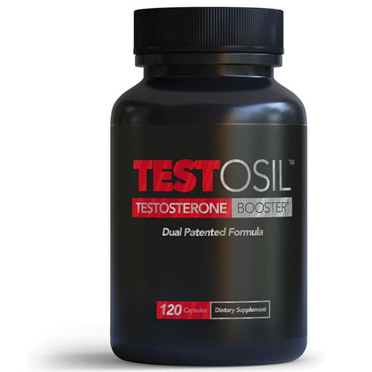 Testosil Testosterone Booster – Dual Patented Strength (Testosterone Enhancer)