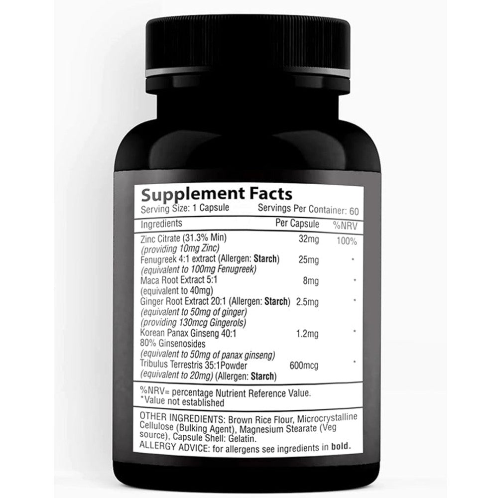 Testosil Testosterone Booster – Dual Patented Strength (Testosterone Enhancer)