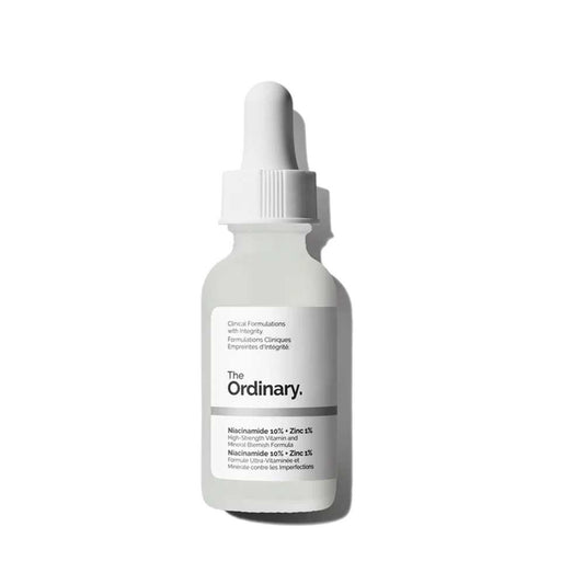 The Ordinary Niacinamide 10% + Zinc 1%  Pore Minimizing Serum.
