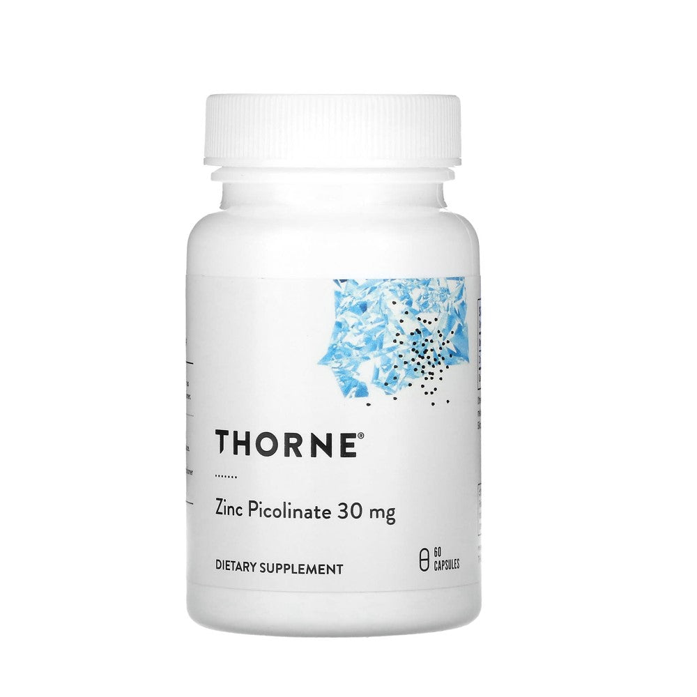 Thorne Zinc Picolinate 30mg High-Quality Dietary Supplement