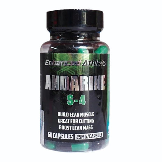 Enhan Menu Athlete Andarine S-4 25mg per Capsule | Build Lean Muscle | Great for Cutting & Lean Mass Boost