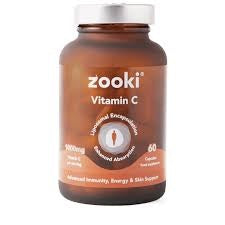 Zooki Vitamin C 1000mg Liposomal Formula  60 Capsules.