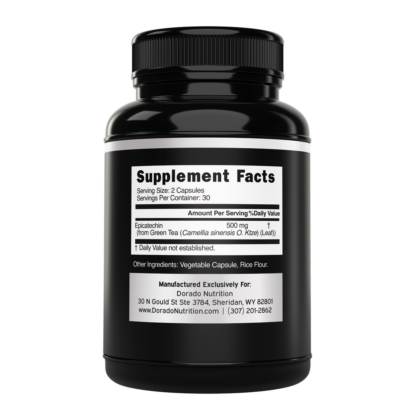 Dorado Nutrition Epicatechin Extract (500mg) 60 Caps
