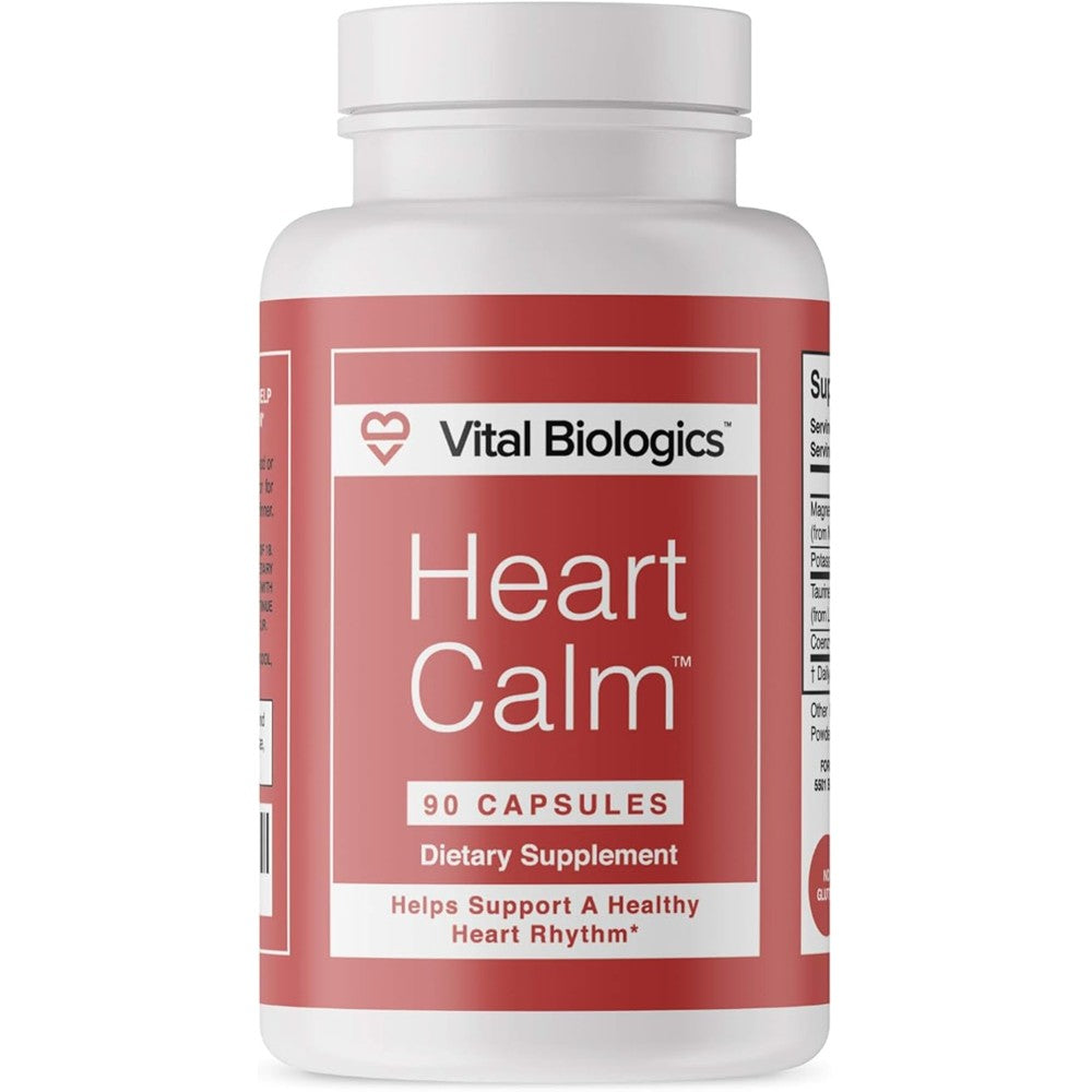 Vital Biologics Heart Calm Capsules – Natural Support for Healthy Heart Rhythm
