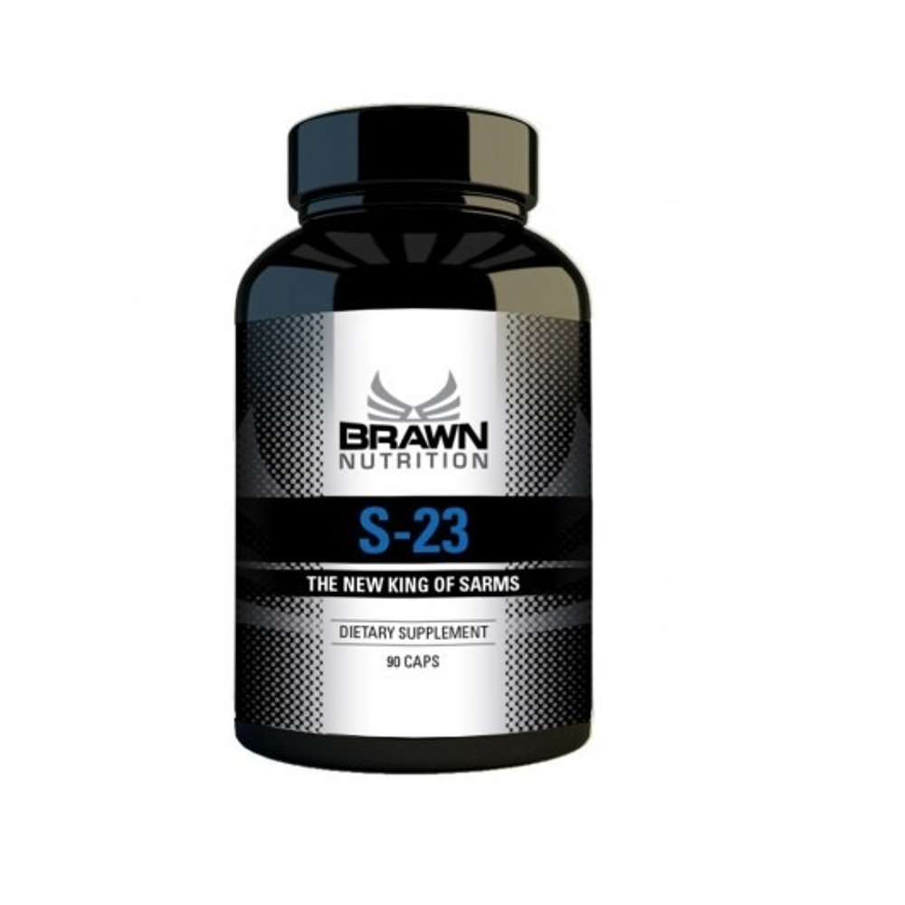 BRAWN NUTRITION S-23 The New King of SARMs (90 Capsules) Dietary Supplement