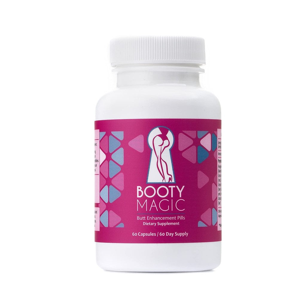 Booty Magic Bum Pills, 60 Capsules, 60-Day Supply