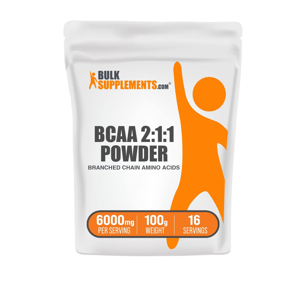 BCAA 2:1:1 Powder – 5000mg Branched-Chain Amino Acids | 100 Servings