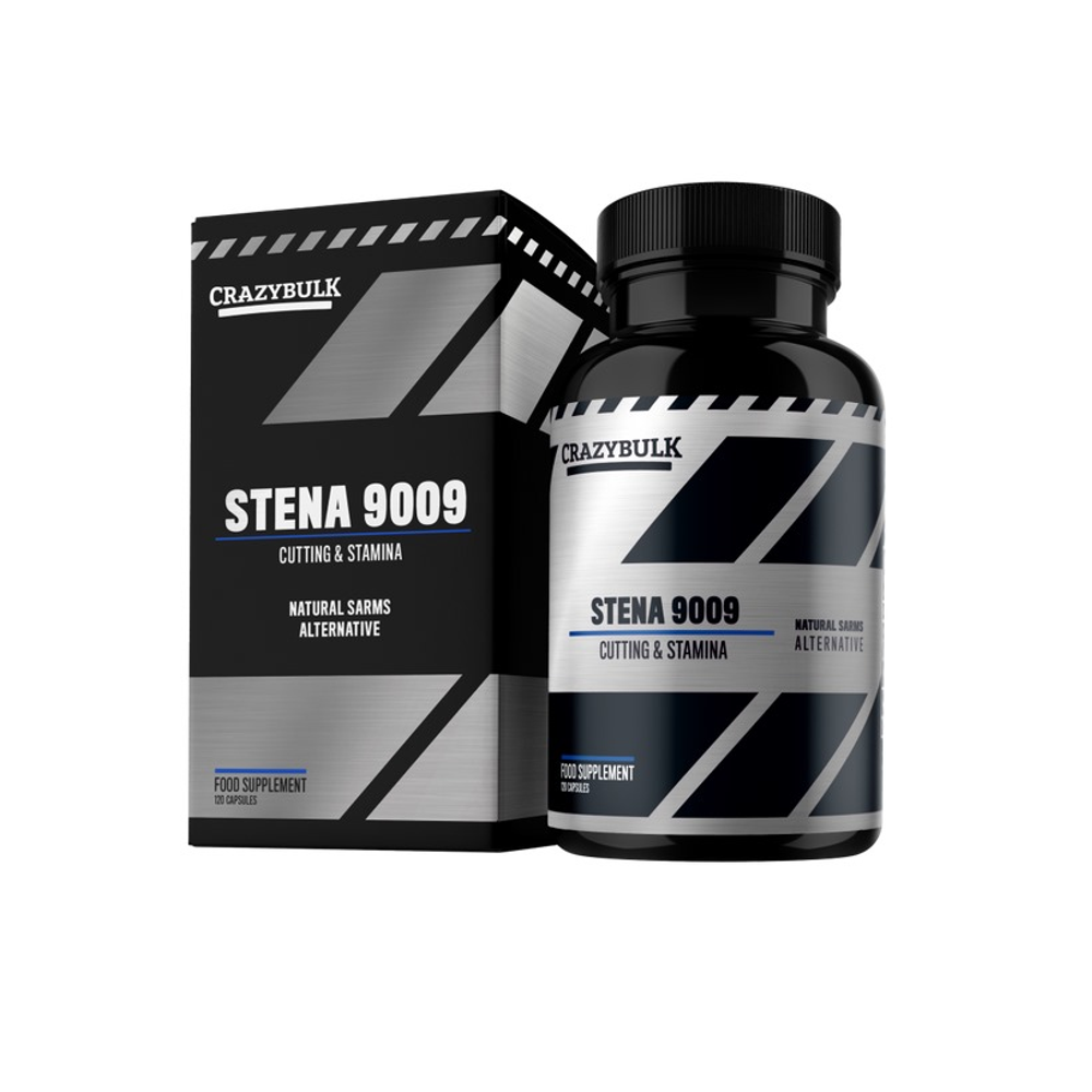 CRAZYBULK STENA 9009 – Cutting & Stamina  Natural SARMs Alternative  Food Supplement