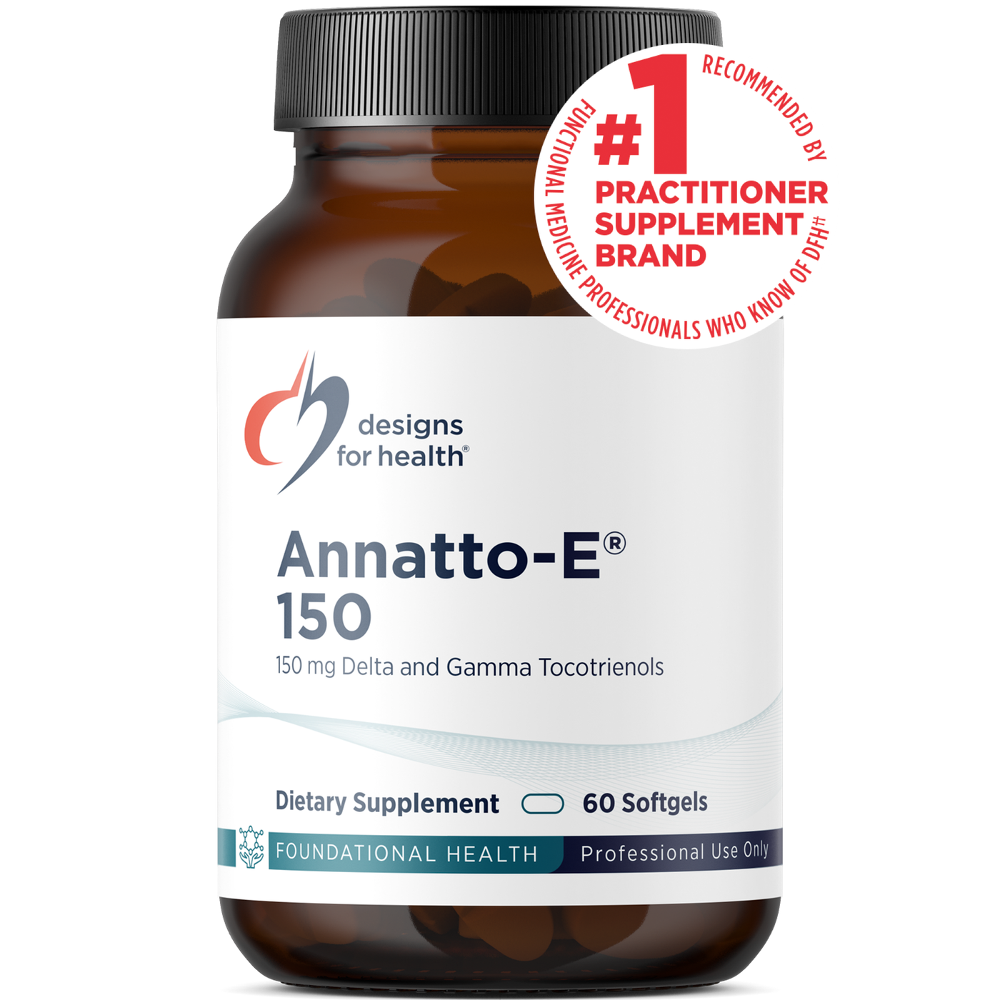Designs for Health Annatto-E® 150 30 Softgels