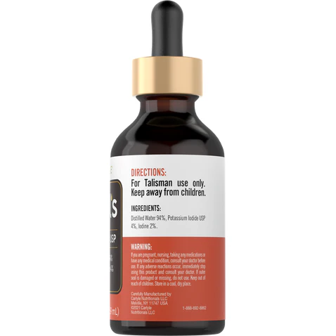 Carlyle Nutritionals Lugols Iodine | 2oz Liquid Drops