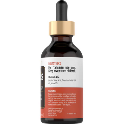 Carlyle Nutritionals Lugols Iodine | 2oz Liquid Drops