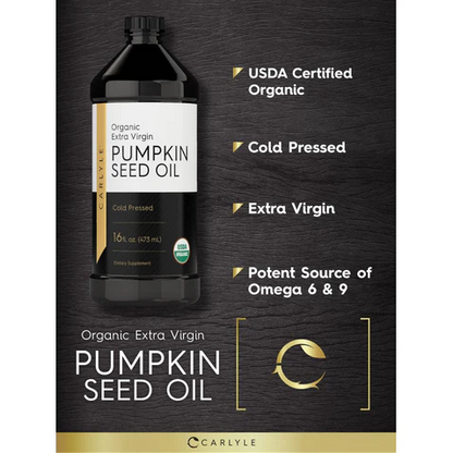 Carlyle Nutritionals Pumpkin Seed Oil | 16oz Liquid